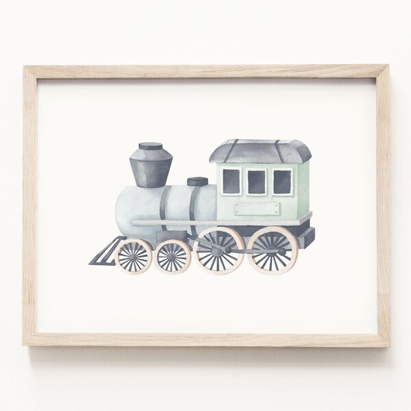 Train Nursery Etsy