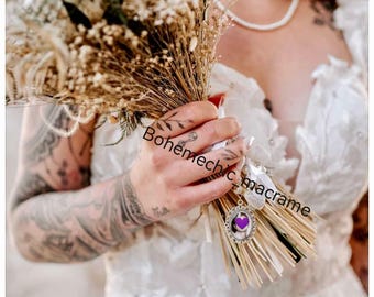 Souvenir medallion for bouquet, boutonniere medallion, deceased medallion, bridal medallion