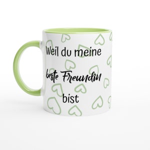 Personalisierte Fototasse Untersetzer Text Foto Bild personalisiertes individuelles Geschenk Geschenk für Sie und Ihn Geschenkbecher Bild 7