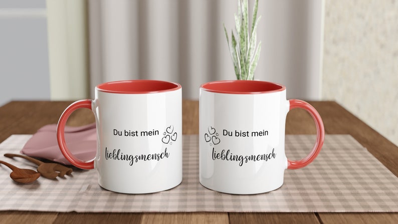 Personalisierte Fototasse Untersetzer Text Foto Bild personalisiertes individuelles Geschenk Geschenk für Sie und Ihn Geschenkbecher Bild 6