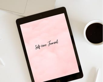 Daily Self-Care Journal | Gratitude, Affirmations (Digital Download)
