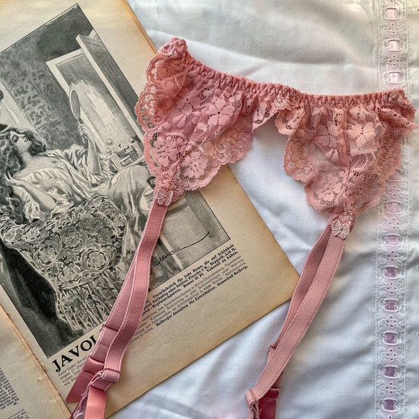 Vintage Garter Belt Etsy