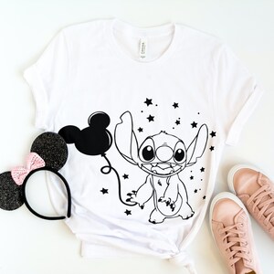 Puntada con Mickey Balloon Svg, Mickey orejas svg imagen 5