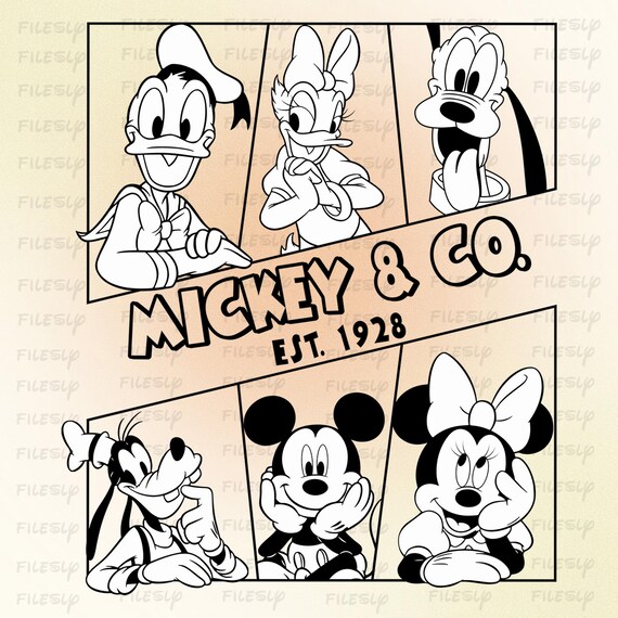 ディズニー・ミッキーマウス1928 Mickey Mouse 1928 Version (Black & White) Nendoroid | Sideshow