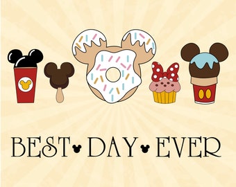 Best Day Ever Svg, Mickey Svg, Snacks Goals Svg, Snack Svg, Carnival Food Svg, Trick Or Treat Svg, Spooky Vibes Svg, Svg, Pdf, Jpg, Png, Ai