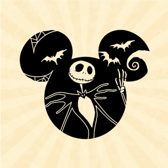 Jack Skellington Svg Jack Skellington Halloween Svg Mickey - Etsy