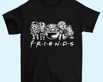 Star wars Friends Svg, Baby Yoda Svg, Chew Svg, StormTrooper svg, Vinyl Cut File, Svg, Pdf, Jpg, Png, Ai Printable Design File