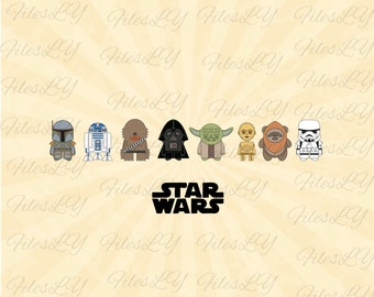 Star warss crew svg, Star Warss Squad Svg, Darth Vader with friends svg, Vinyl Cut File, Svg, Pdf, Jpg, Png, Ai Printable Design File