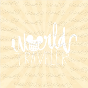 World Traveler Svg, Mickey trip svg, Family Trip Svg, Mouse head svg, theme park, Vinyl Cut File, Svg,Pdf,Jpg, Png, Ai Printable Design File