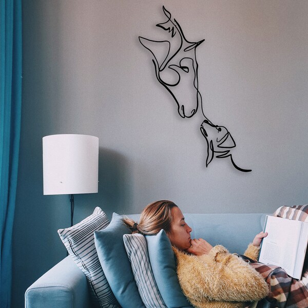 Horse Wall Decor Etsy