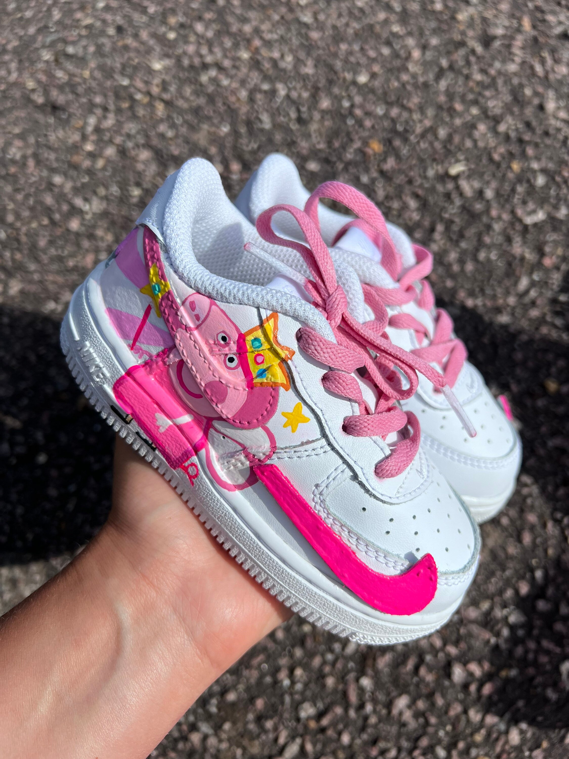 Peppa Pig Airforce/ Sneakers/ Kicks / Shoes - Etsy Norway