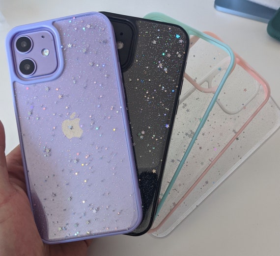Rainbow Glitter Printed Phone Case iPhone 14 13 12 Pro Max 