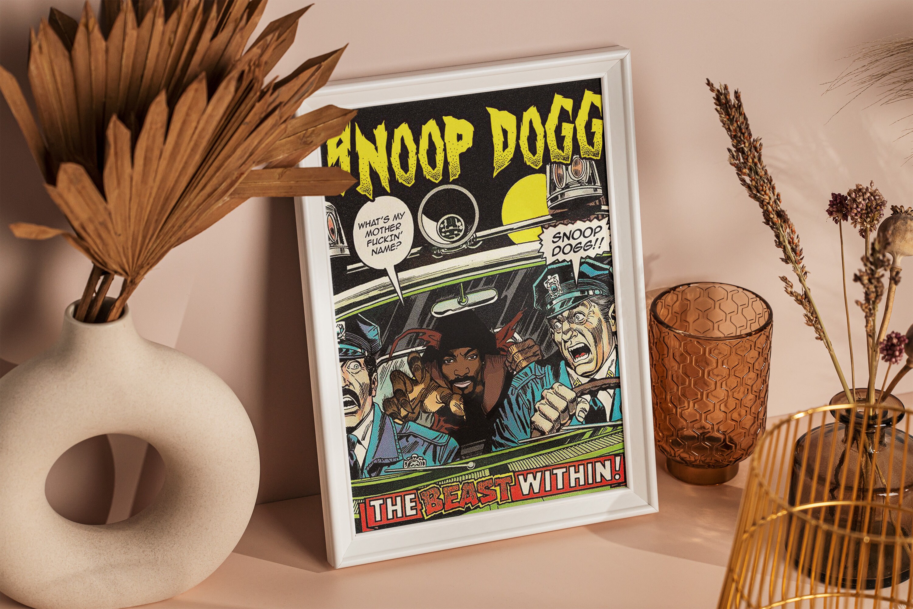 Discover Snoop Dogg Poster | Music Poster | Music Lovers | Home Decor | Wall Decor | Famous Wall Art | Vintage Poster