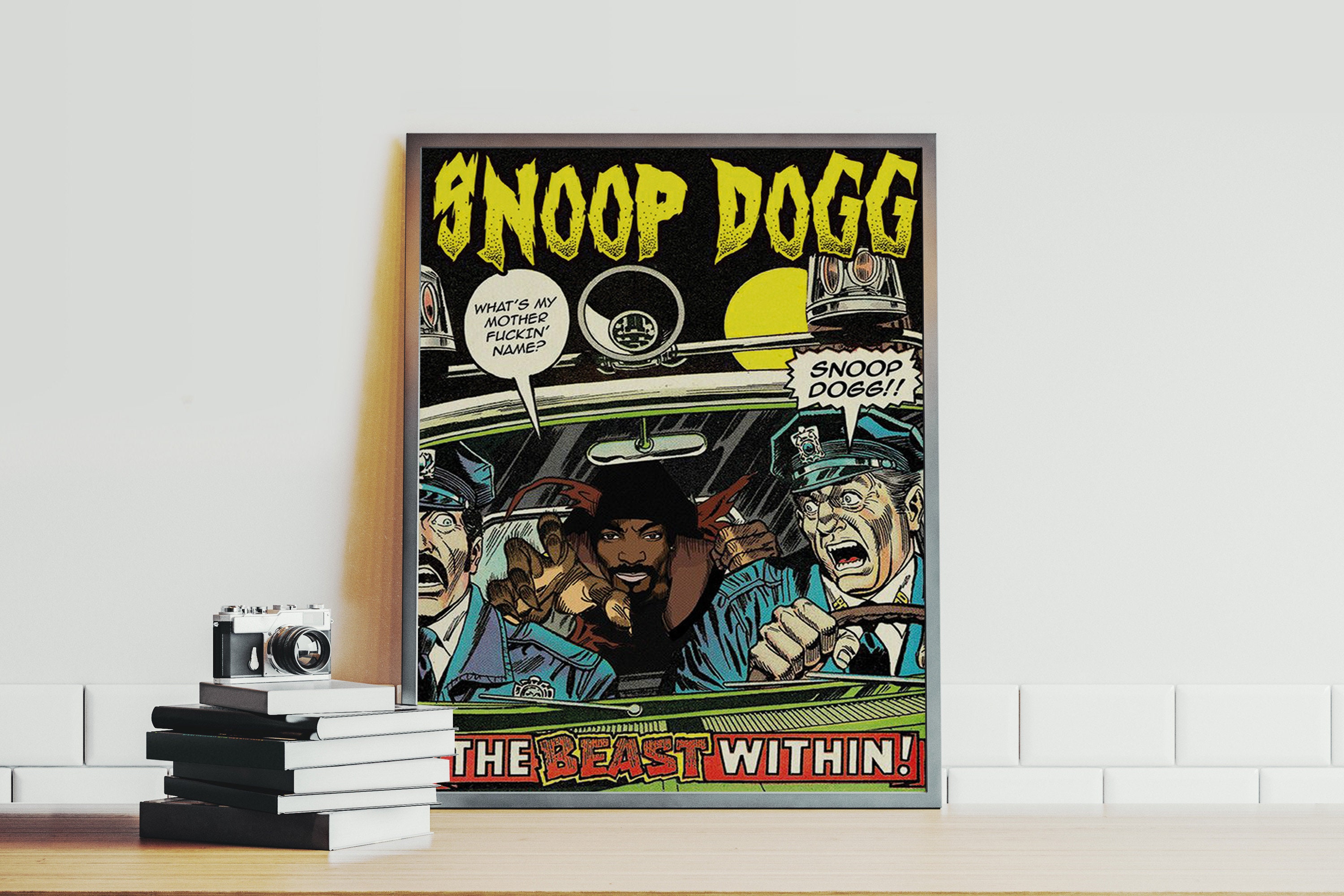 Discover Snoop Dogg Poster | Music Poster | Music Lovers | Home Decor | Wall Decor | Famous Wall Art | Vintage Poster