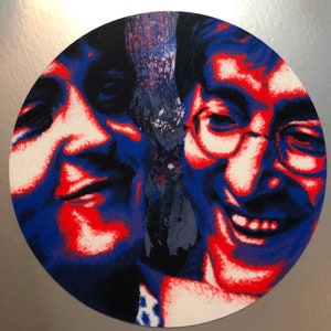 Slip Mat - “Two of Us” John Lennon & Paul McCartney 12” professional grade