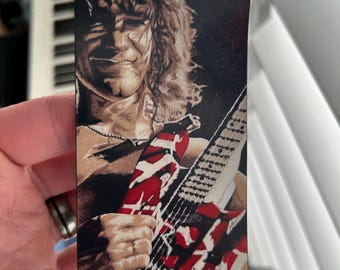 Magnet - “EVH” Eddie Van Halen 5”x2.5”