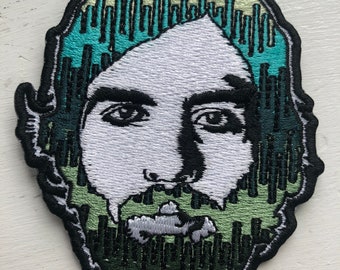 Patch - Scott Avett greens 2.5”x3.5”