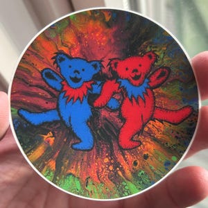 Sticker - “Dead Bears” 3” Round