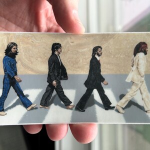 Sticker - “Abbey Road” The Beatles 5”x2.5”