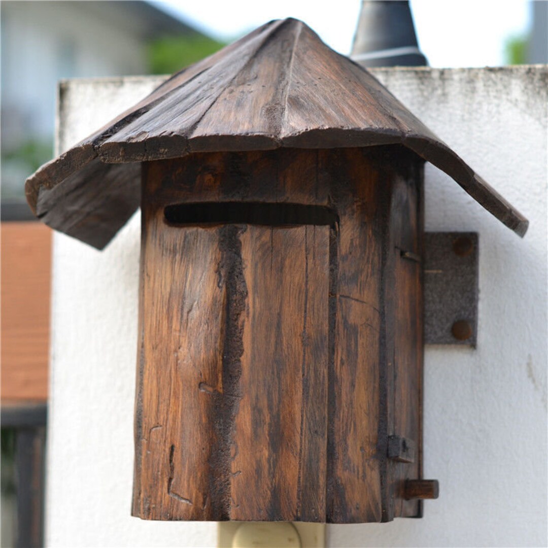 Wooden Letterbox Basket for Front Door / Pet Post Guard Cage / Etsy