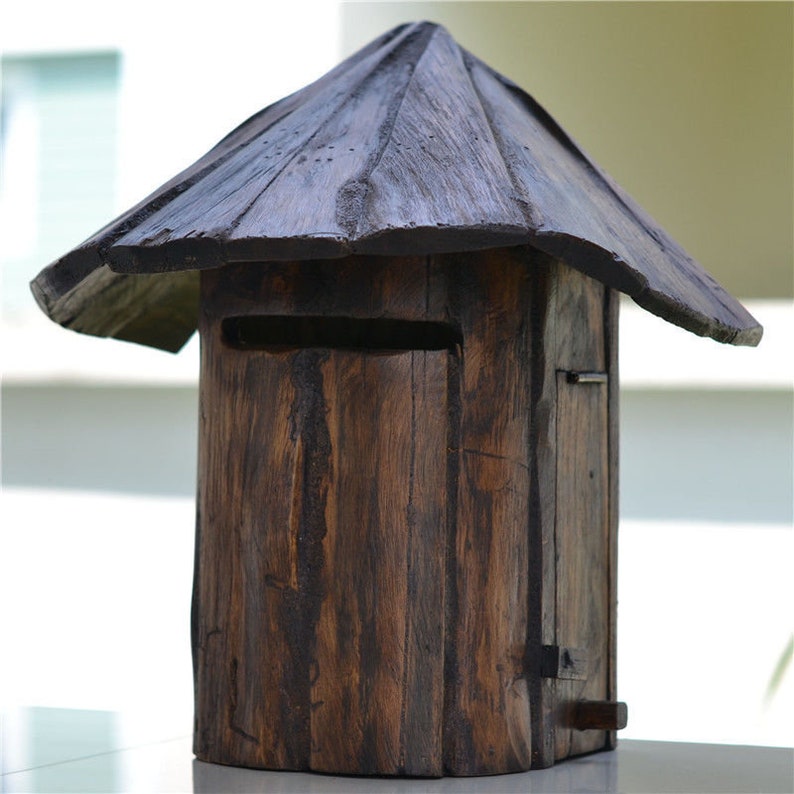 Wooden Letterbox Basket for Front Door / Pet Post Guard Cage / Etsy