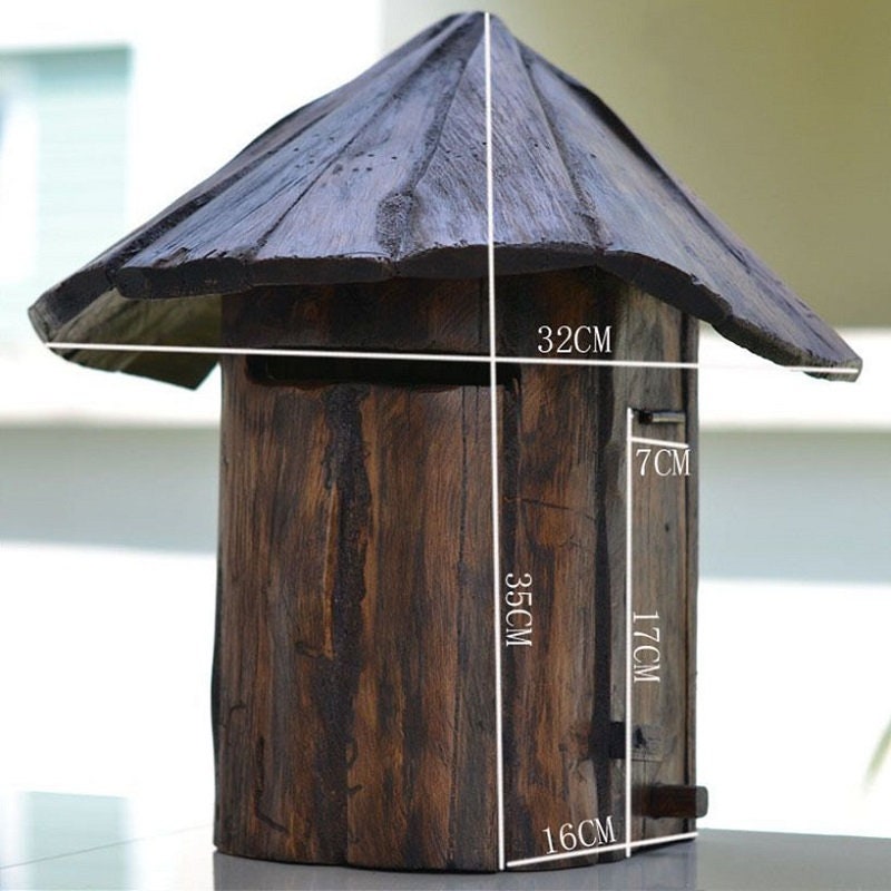 Wooden Letterbox Basket for Front Door / Pet Post Guard Cage / Etsy