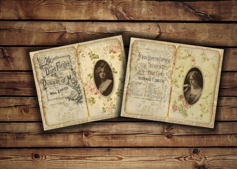 Printable ATC Cards Vintage ATC Cards Victorian ATC Cards - Etsy