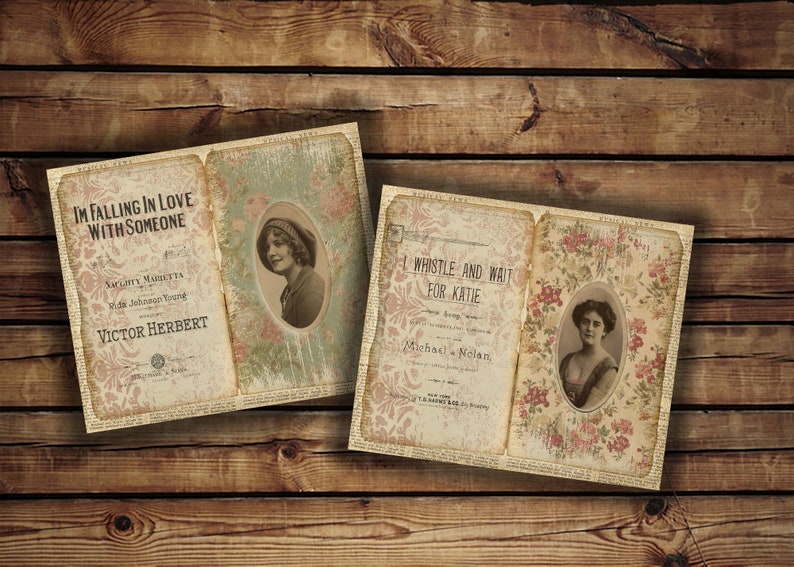 Printable ATC Cards Vintage ATC Cards Victorian ATC Cards - Etsy