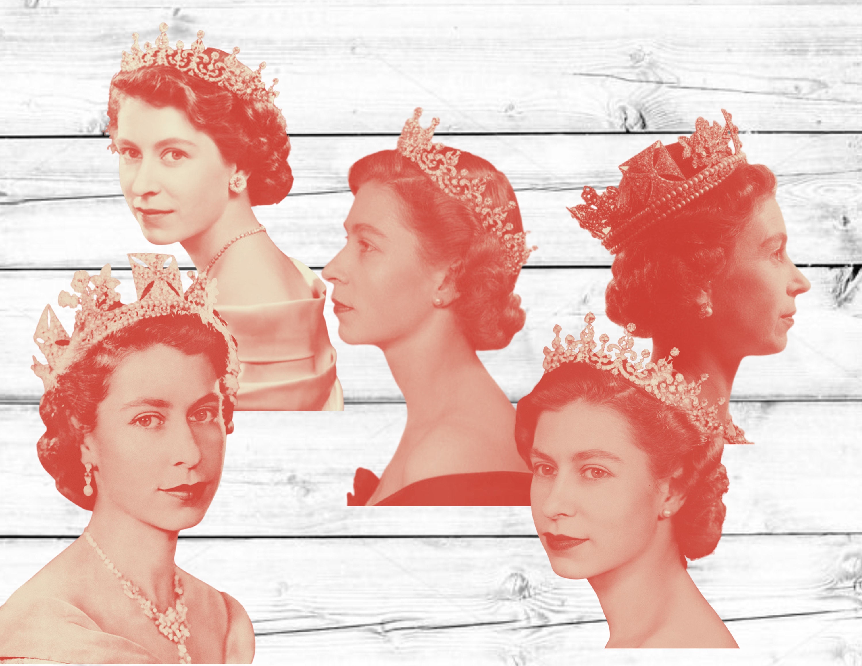 Queen Elizabeth Clip Art Digital Queen Elizabeth Printable - Etsy