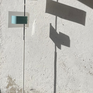 1950s Mid Century Floor Lamp 2-armed Lantern Lamp, Italy