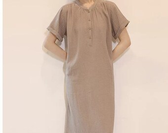 Button up Nightgown - Etsy