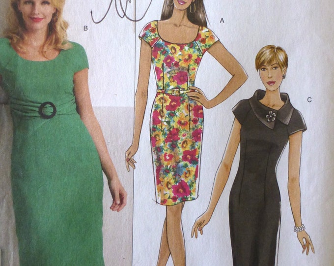 Butterick B5277 Sewing Pattern, Raglan Sleeve Dress, Sizes 14-22 - Etsy