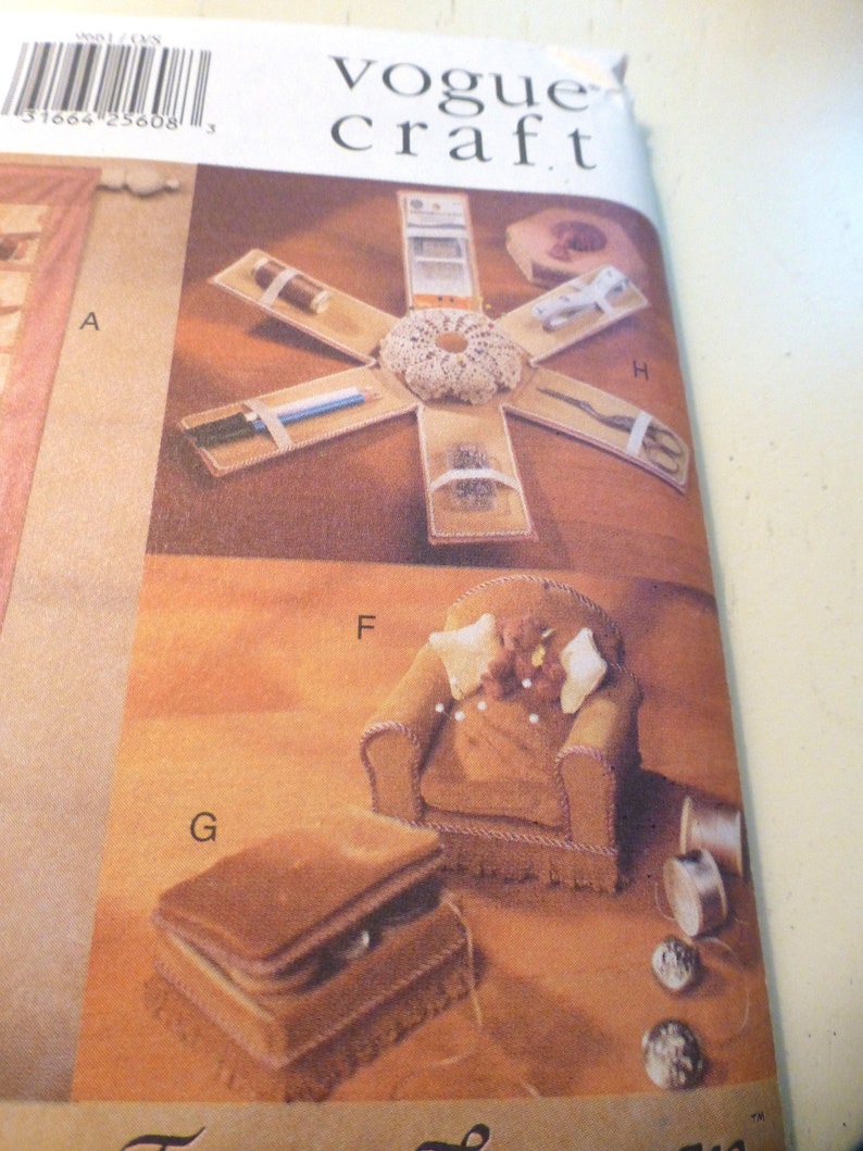 Vogue Sewing Pattern 9661, Uncut FF, Sewing Accessories and Wall ...