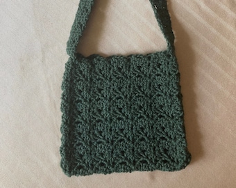 crochet shoulder bag