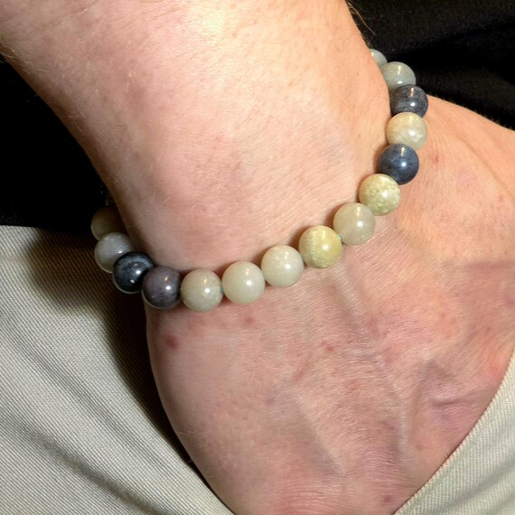 Trolleite Genuine Gemstone Handmade Beaded Bracelet | 8mm | Round