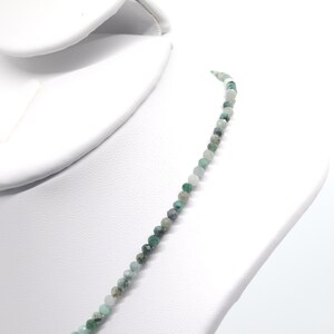 Emerald Beaded Choker/necklace 15 Genuine Natural Gemstone - Etsy