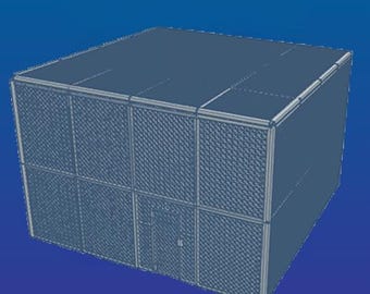 Figura de acción de lucha libre a escala 1/7, modelo 3D de Cell para impresión 3D.