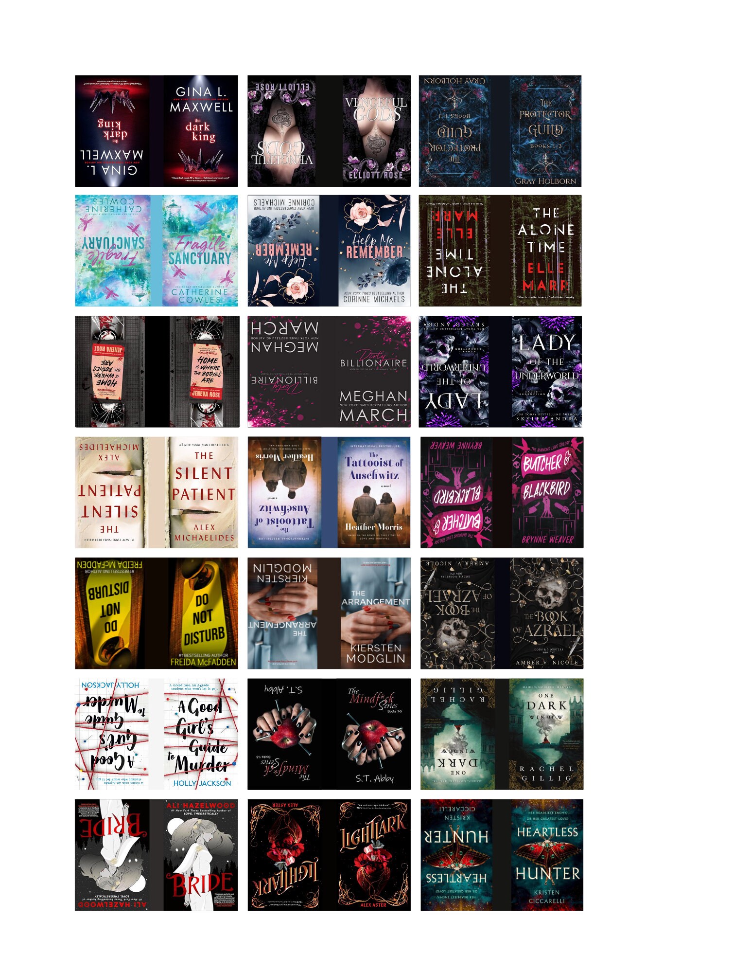 Mini Book Template Etsy