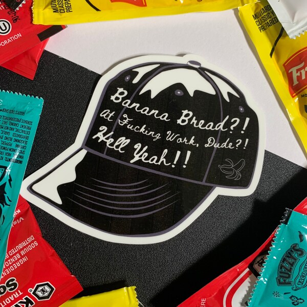 Banana Bread at Work Etsy