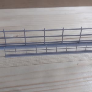 カントリーフェンス 直線セクション 鉄道模型風景