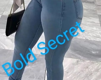 Jeans de cintura alta