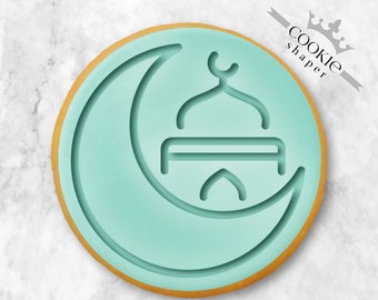 Custom Cookie Stamp Embosser | Ramadan Kareem Moom Mosque