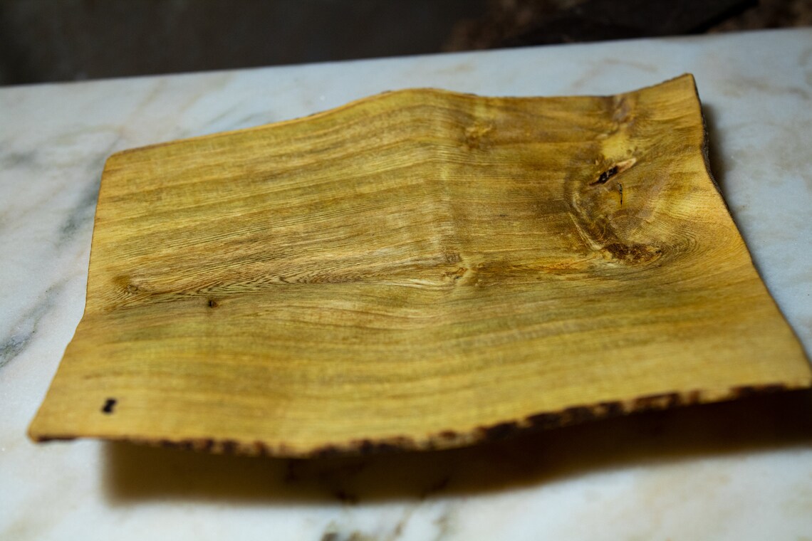 Rustic Fig Wood Trays Handmade Wooden Platters Serve in Style Unique