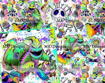 Splitting Seams seamless digital pattern file