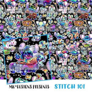 Fichier de motif numérique sans soudure Stitch 101