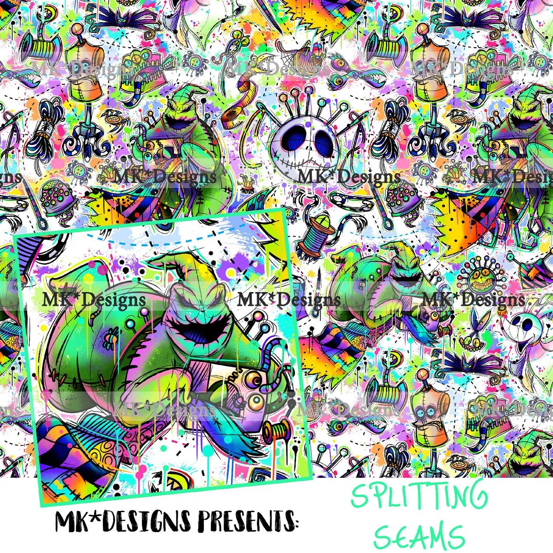 Splitting Seams Seamless Digital Pattern File - Etsy