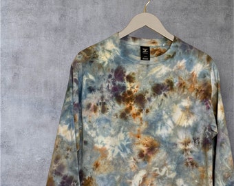 Hand Dyed Long Sleeve T-shirt Size Medium