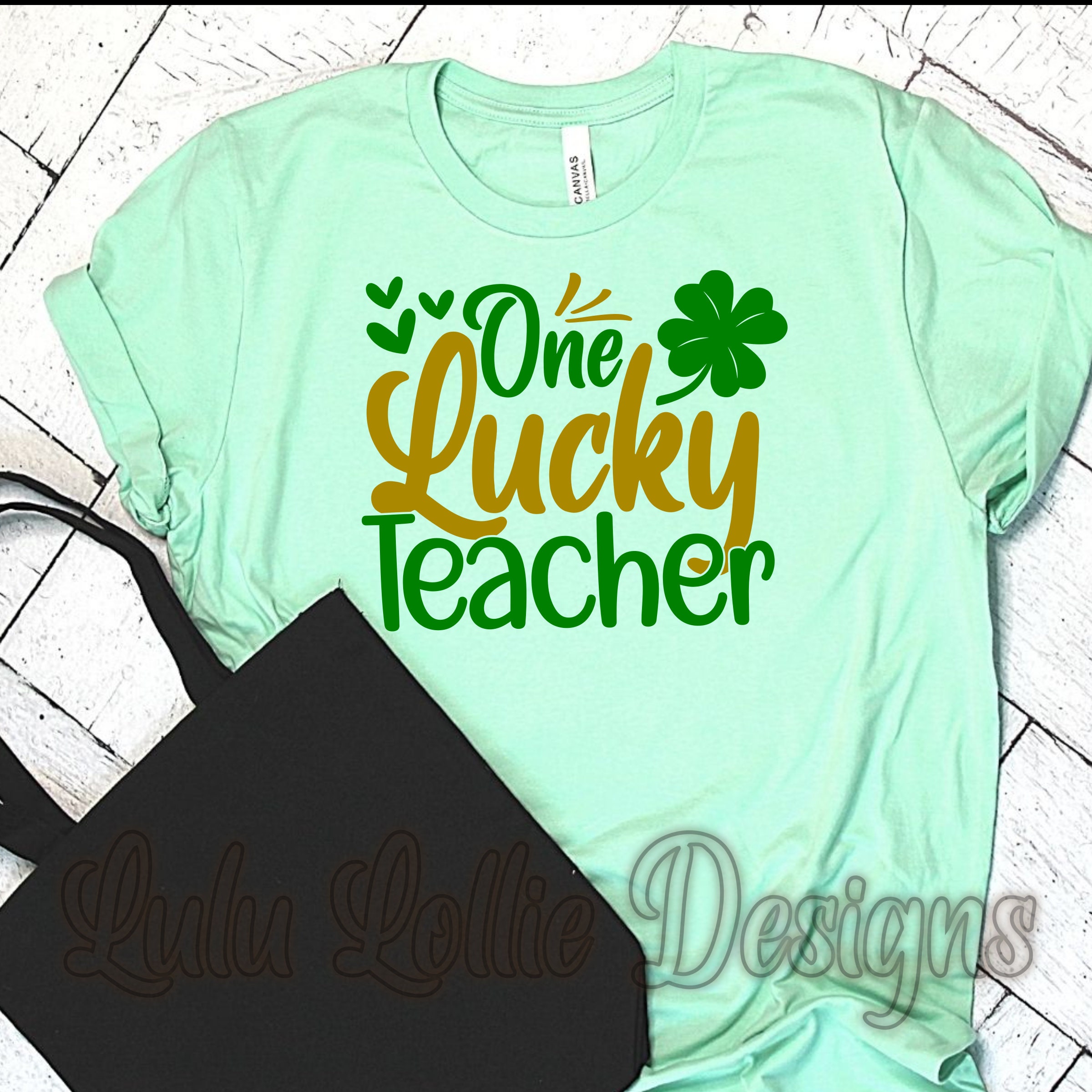 One Lucky Teacher Svg St Patrick's Day Svg Teacher Svg - Etsy