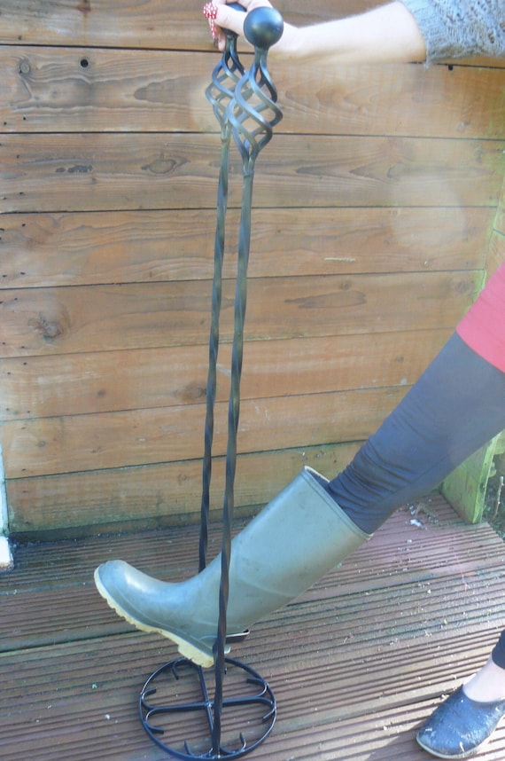Shoe Boot Jack With Handle Bootjack Double Handle Wrought Iron