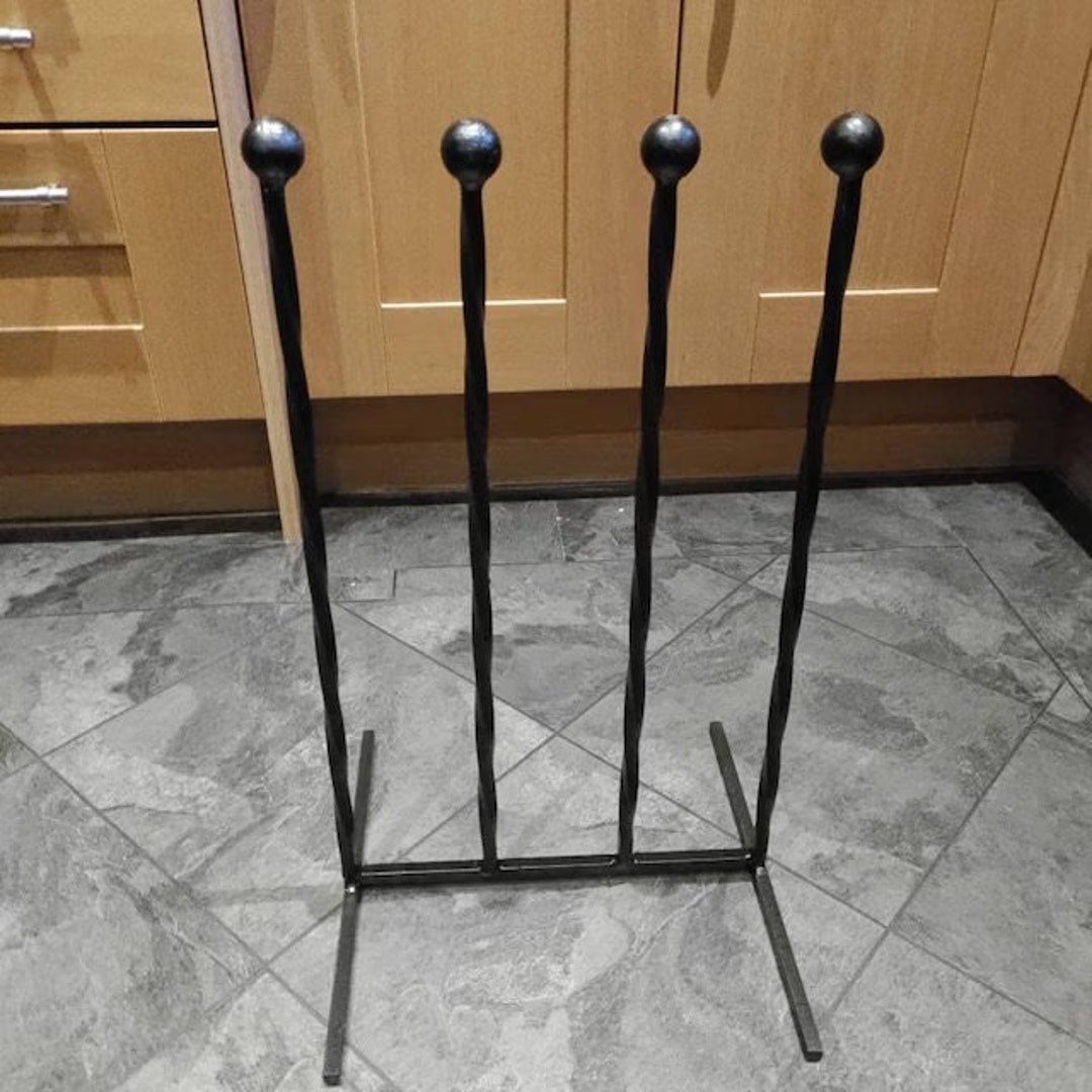 2 Pair Wrought Iron Metal Wellington Boot Rack / Holder - Etsy